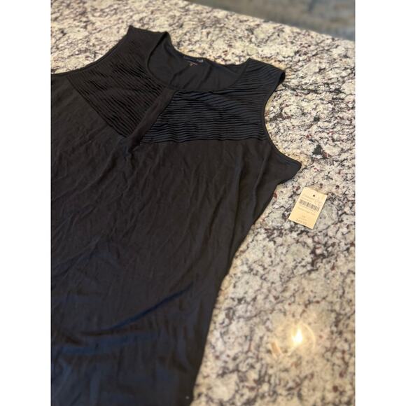 Coldwater Creek NWT women’s top size XL black - Picture 2 of 9